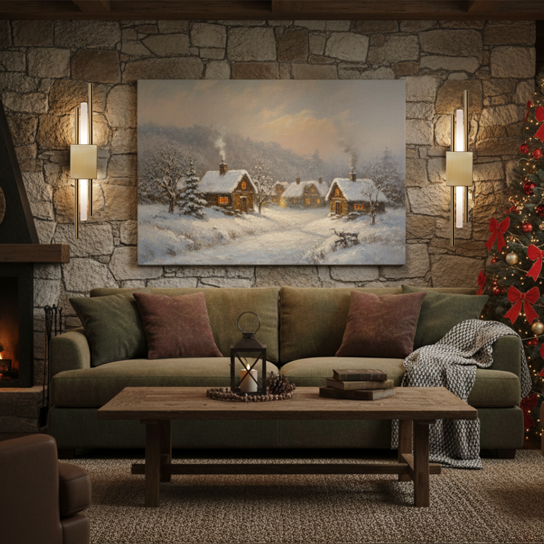 Ambio Wireless Sconce • Gold