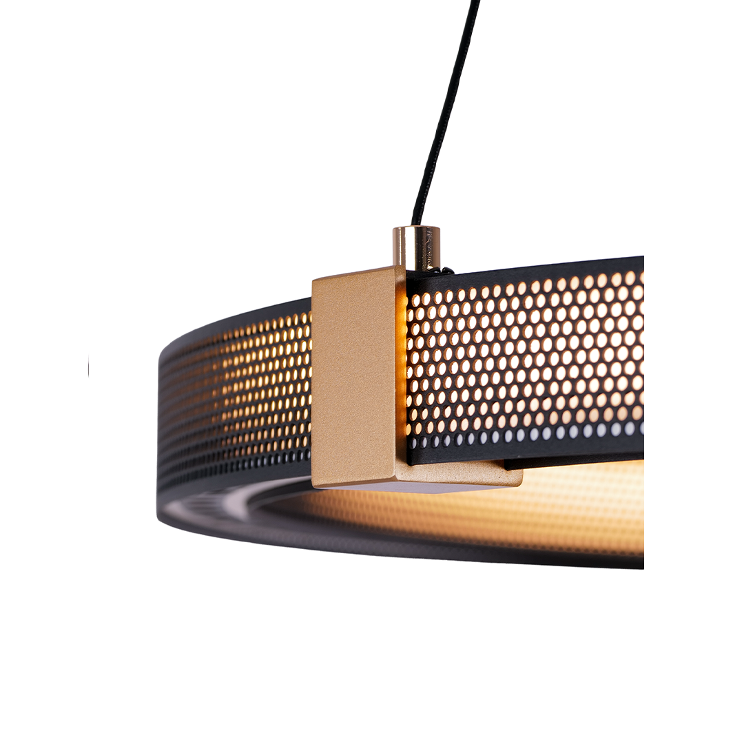 Matrix Ring Chandelier