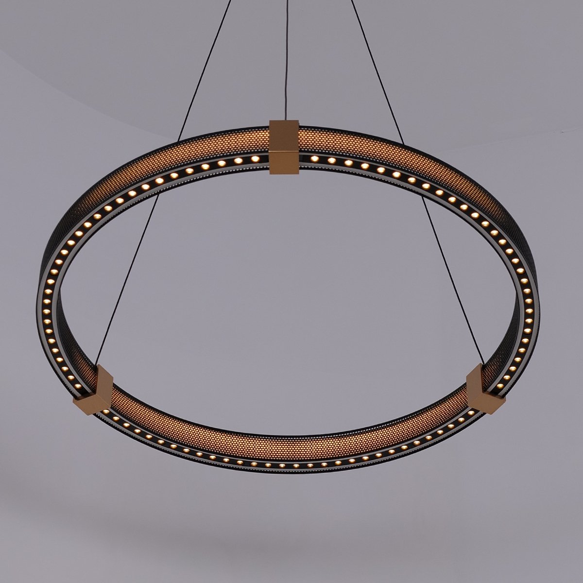 Matrix Ceiling Ring Chandelier - Ceiling Light - Haus of Interiors