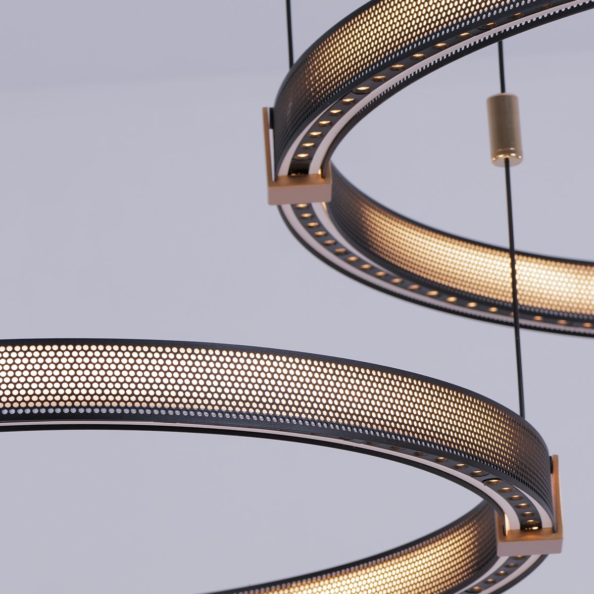 Matrix Ceiling Rings Chandelier - Ceiling Light - Haus of Interiors