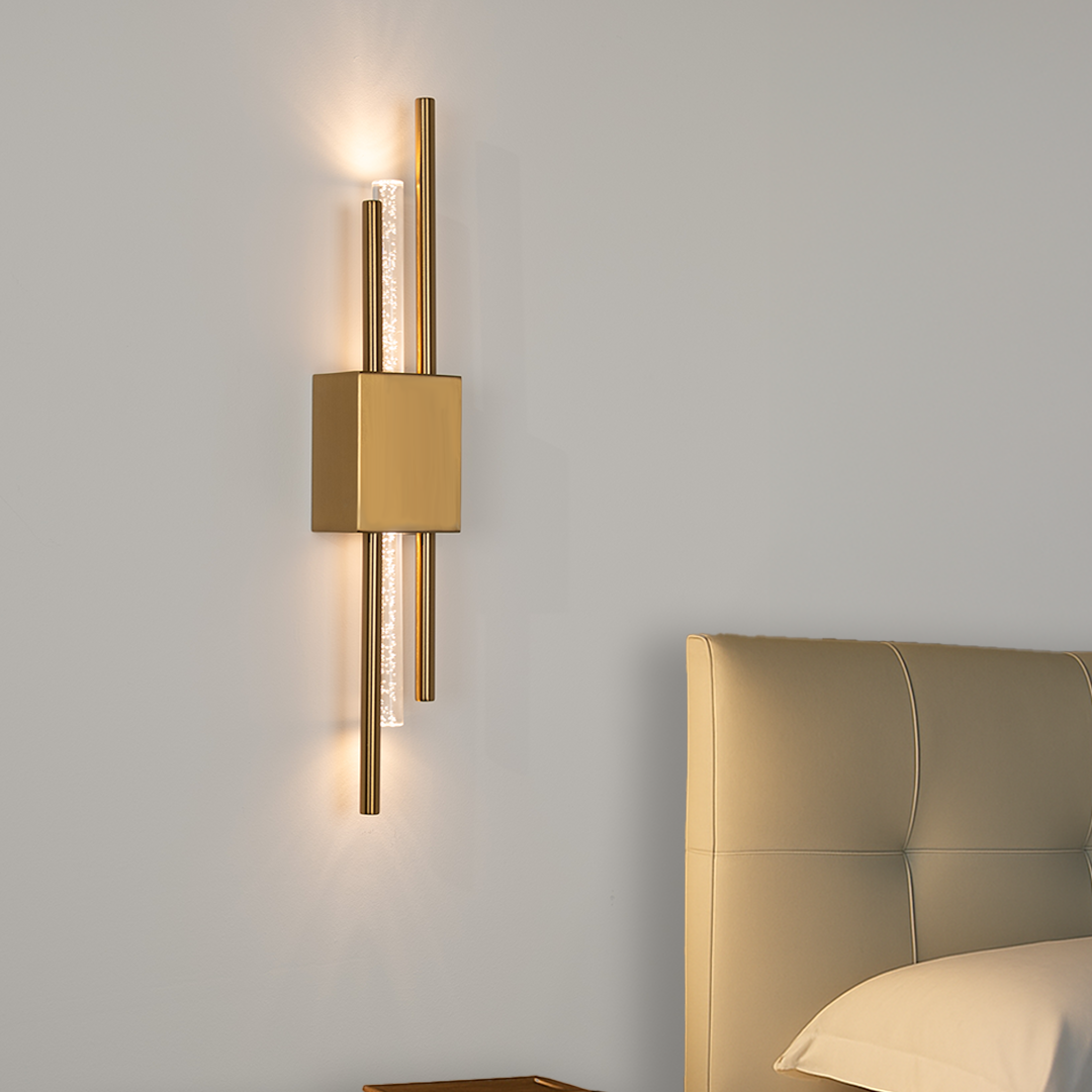 Ambio Wireless Sconce •  Gold