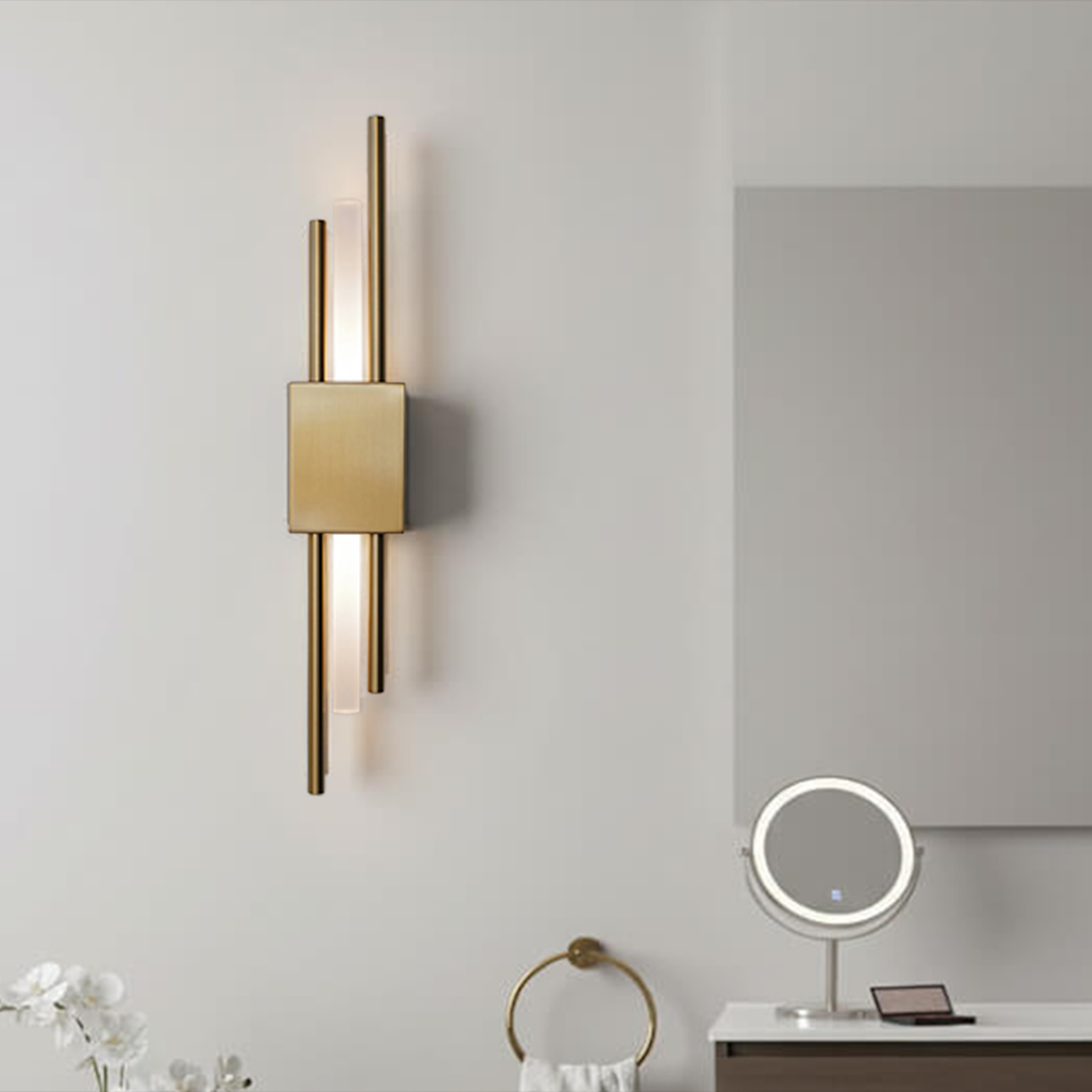 Ambio Wireless Sconce •  Gold