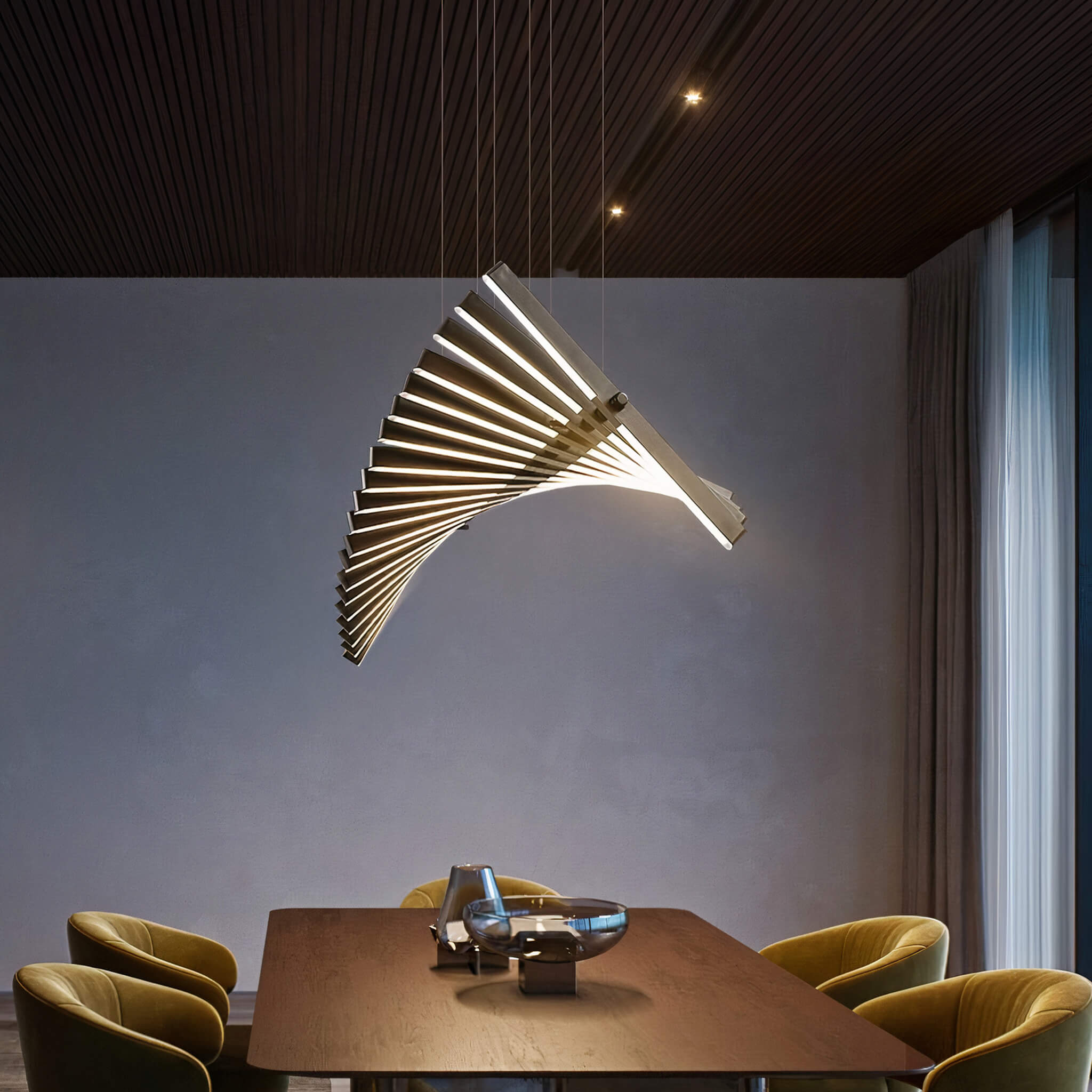 DNA Ceiling Chandelier - 0 - Haus of Interiors