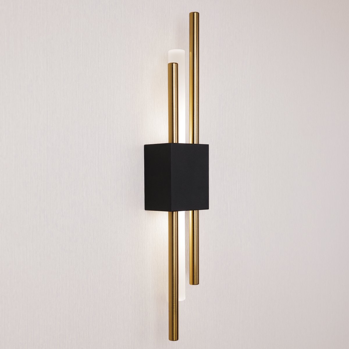 Glitch Wall Light • Black and Gold • Wall Wired • 2 - Pack - 0 - Haus of Interiors