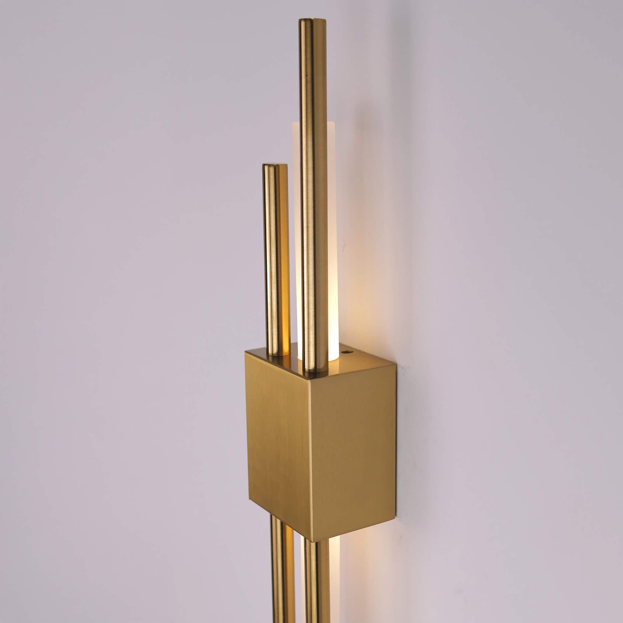 Glitch Wall Light • Gold • Rechargeable Battery • 2 Pack - Sconce - Haus of Interiors