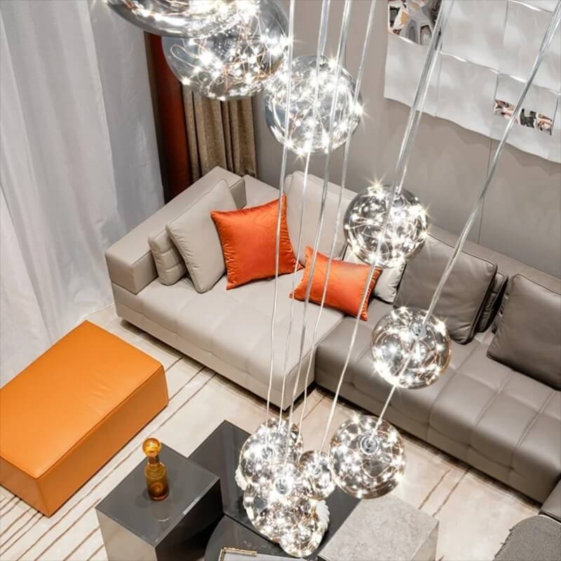 Mystic Globes Chandelier - Ceiling Lights - Haus of Interiors