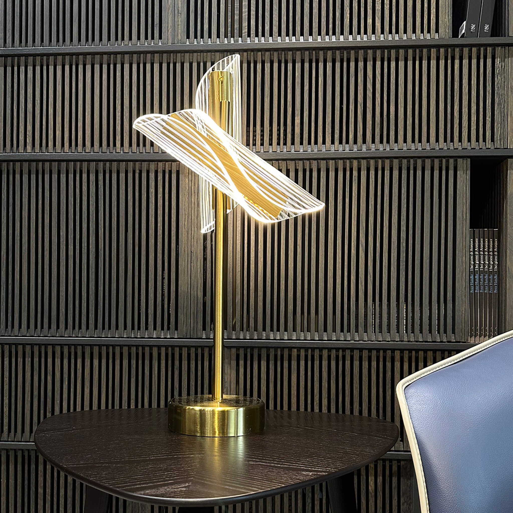 Nordic Flame Table Lamp - Haus of Interiors